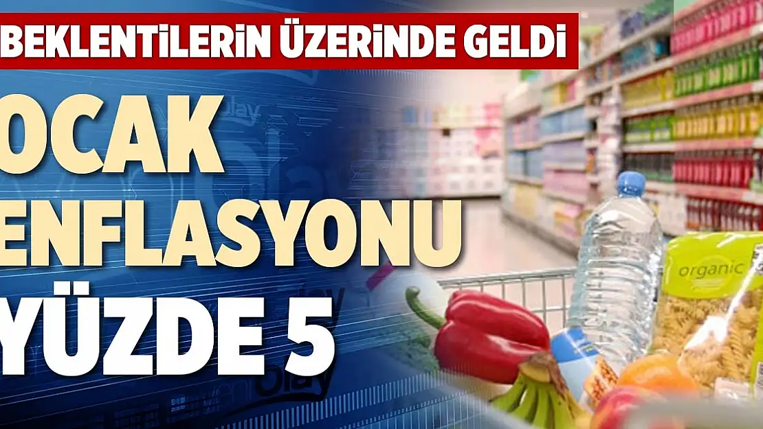 TÜİK'e Göre Ocak Ayı Enflasyonu Yüzde 5,03 Olmuş!!!