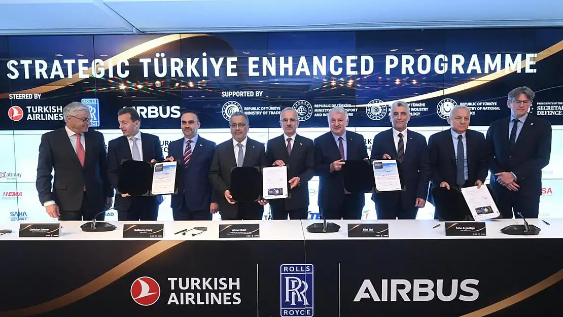 Türk Hava Yolları-Airbus-Rolls-Royce Arasında Tarihi İşbirliği