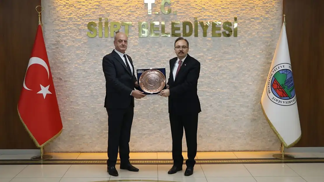 TÜRK-İŞ Siirt İl Başkanı Nazlıer'den Vali Kızılkaya'ya Ziyaret