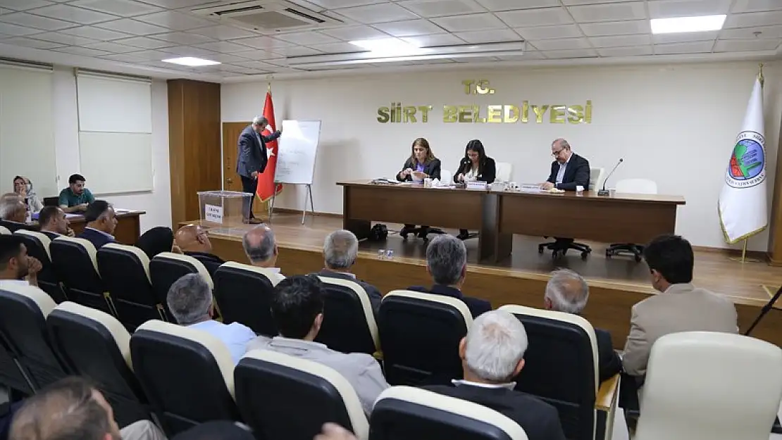 Türkiye Belediyeler Birliği Siirt Temsilcisi Seçimi