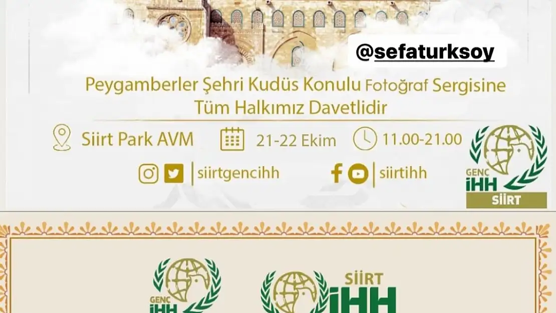 'Türksoy'un Objektifinden Kudüs'