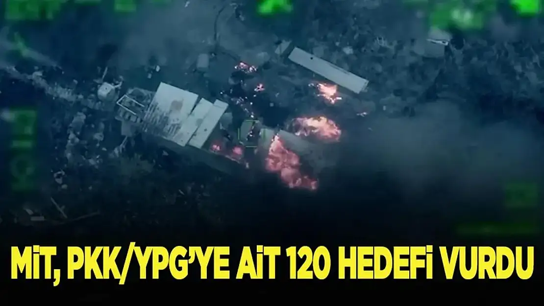 TUSAŞ'a Yönelik Saldırının Ardından PKK/YPG'ye Ait 120 Hedef Vuruldu