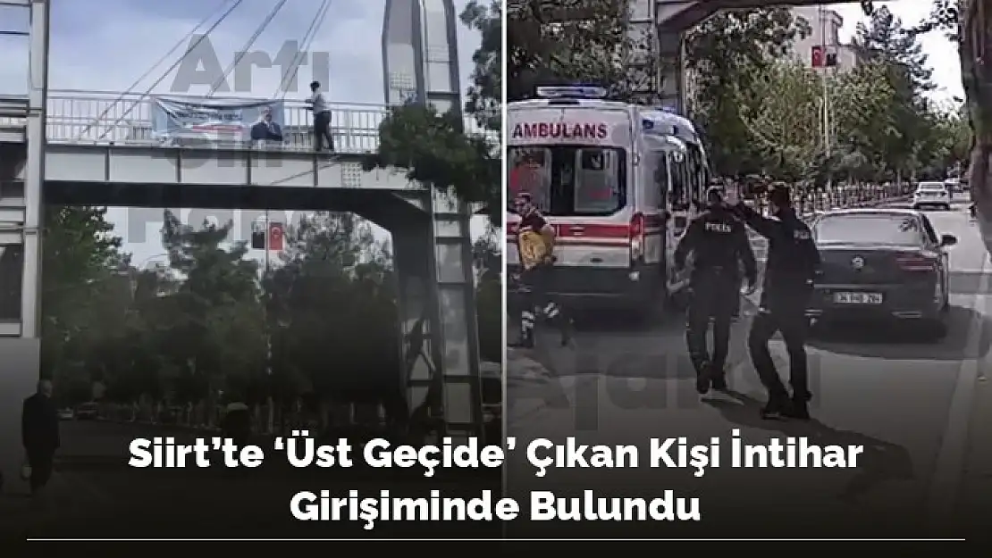 Üst Geçitte İntihar Girişimi