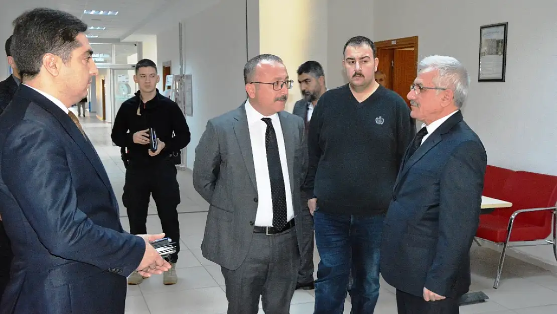 VALİ ALİ FUAT ATİK, KAMU KURUMLARINI DENETLEDİ