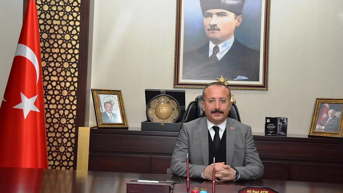 Vali Atik 'İlimizin Kalkınma Lokomotifi Tarım ve Hayvancılıktır'