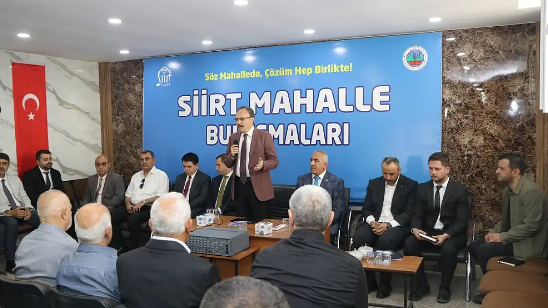 Vali Dr. Kemal Kızılkaya, Bahçelievler Mahallesi'nde Vatandaşlarla Buluştu