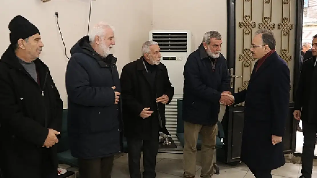 Vali Dr. Kemal Kızılkaya'dan Taziye Ziyareti