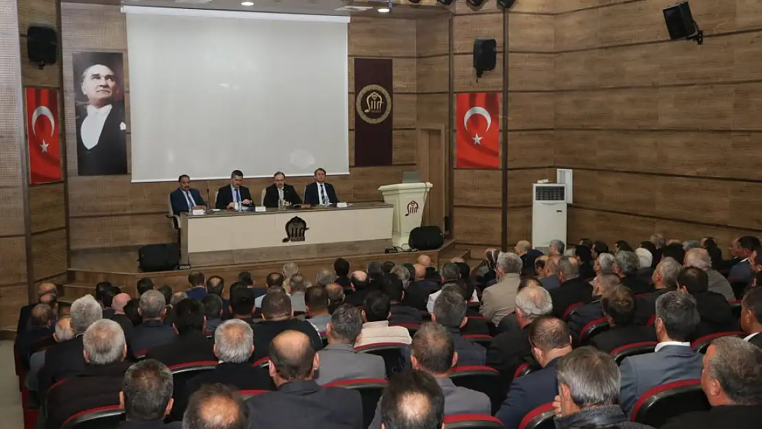 Vali Dr.Kızılkaya Baykan ve Kurtalan Muhtarlarıyla Buluştu