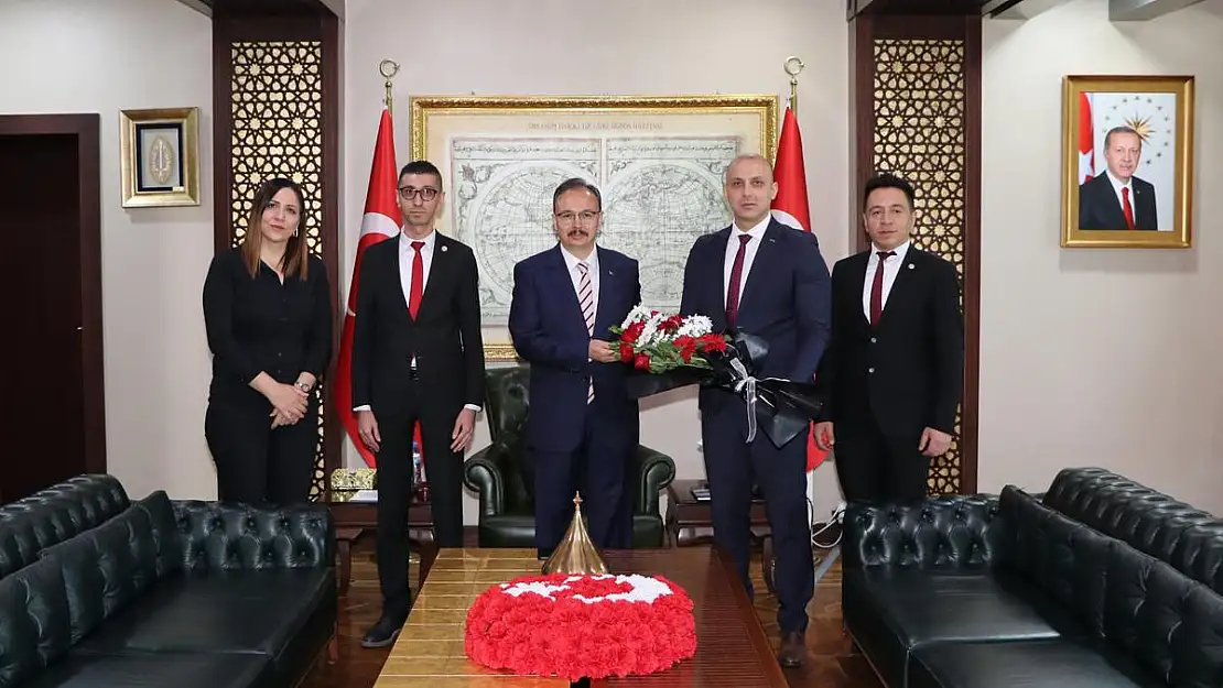 Vali Dr. Kızılkaya TÜİK Siirt Heyetini Kabul Etti