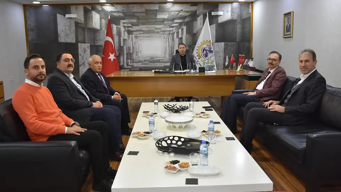 Vali Dr.Kızılkaya'dan Siirt TSO Başkanı Güven Kuzu'ya Ziyaret