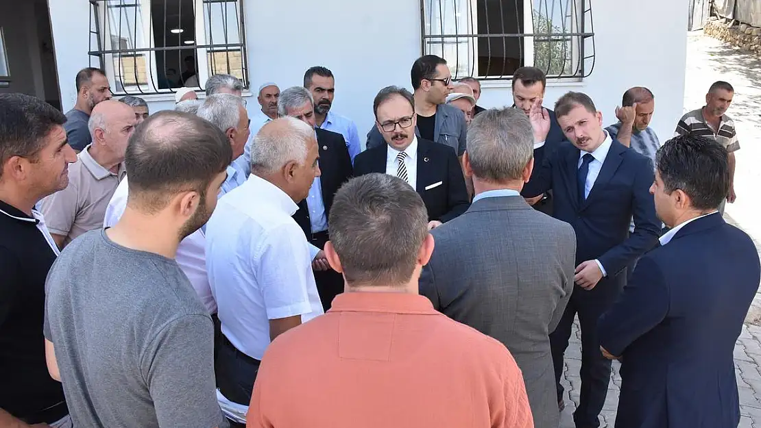 Vali Dr. Kızılkaya'nın Gökçebağ Ziyareti