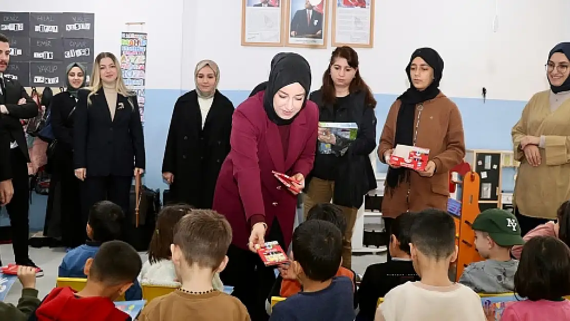 Vali Eşi Nurten Kızılkaya'dan Kurtalan Sümer Anaokulu'na Ziyaret