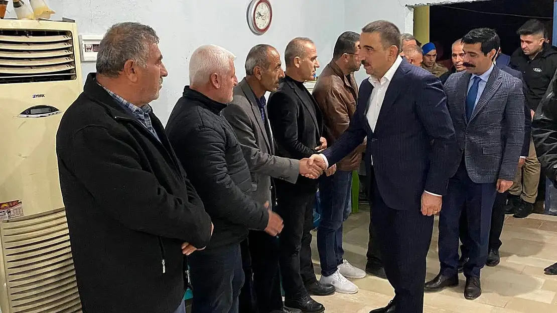 VALİ HACIBEKTAŞOĞLU, BAYKAN/ATABAĞI BELDESİNDE TAZİYE ZİYARETLERİNDE BULUNDU