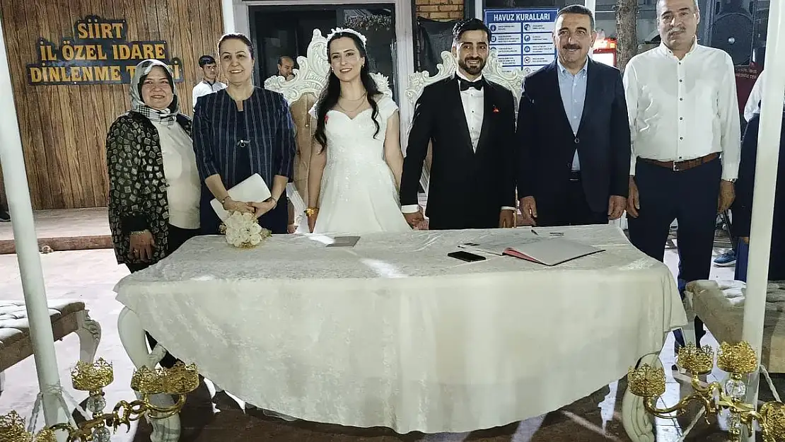 Vali Hacıbektaşoğlu Biçici ve Gül Ailelerinin Mutluluklarına Şahit Oldu