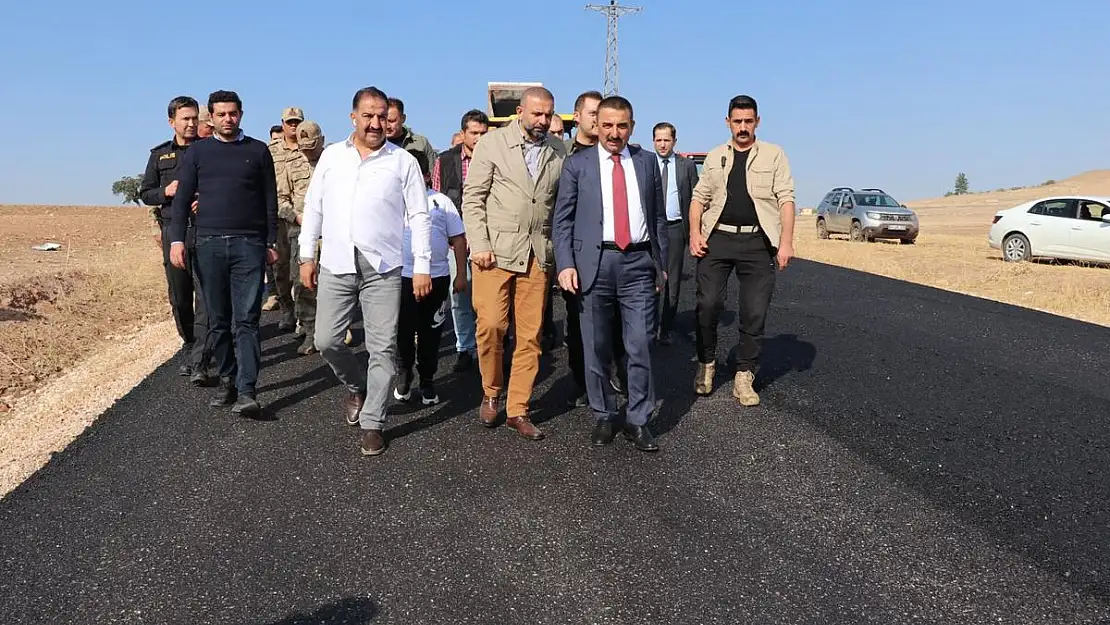 VALİ HACIBEKTAŞOĞLU : 'KÖYLERİMİZ GÜVENLİ VE KONFORLU YOLLARA KAVUŞYOR'