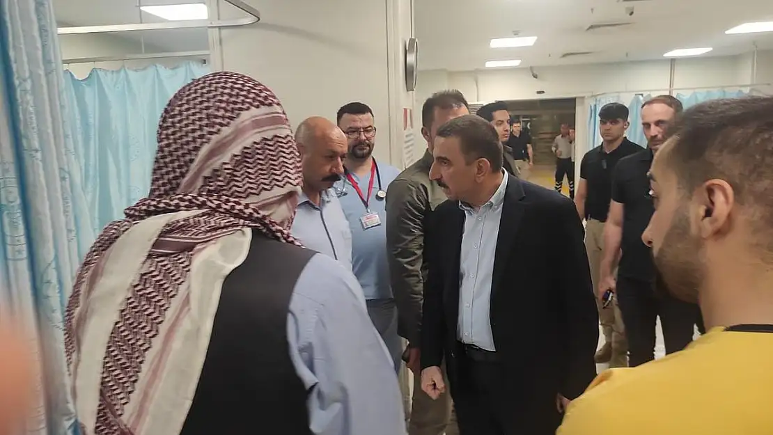 VALİ HACIBEKTAŞOĞLU, PERVARİ İLÇESİNDEKİ OLAYLA İLGİLİ YETKİLİLERDEN BİLGİ ALDI