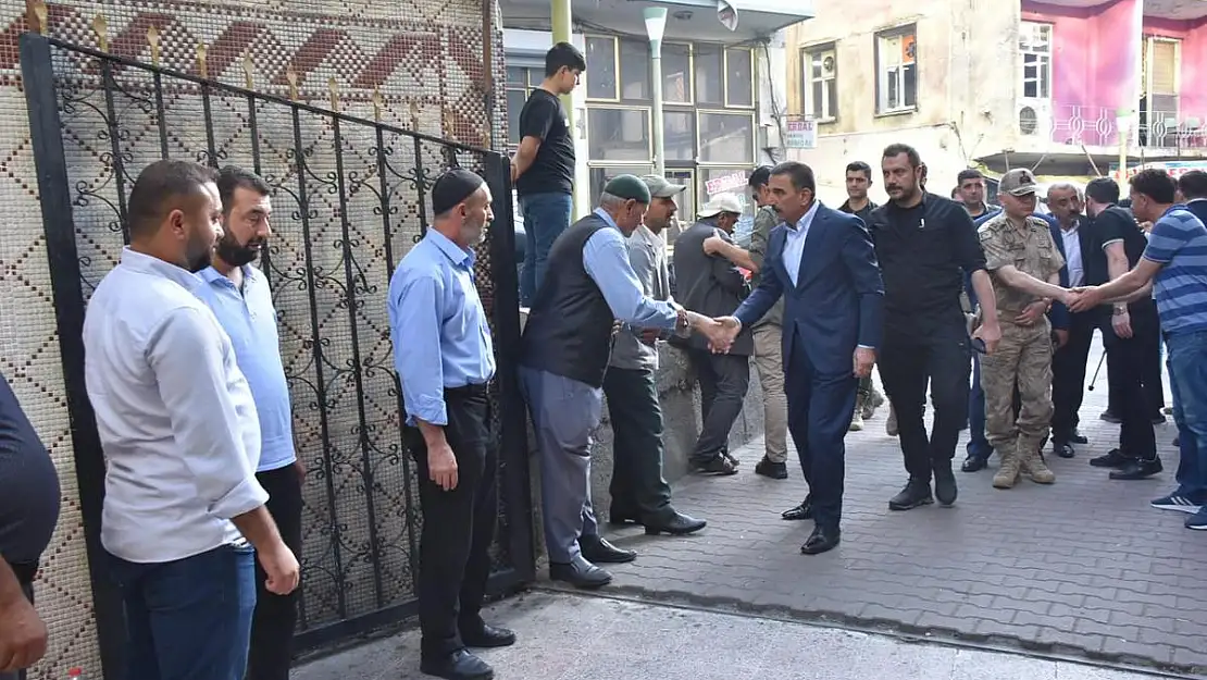 Vali Hacıbektaşoğlu'ndan Taziye Ziyareti