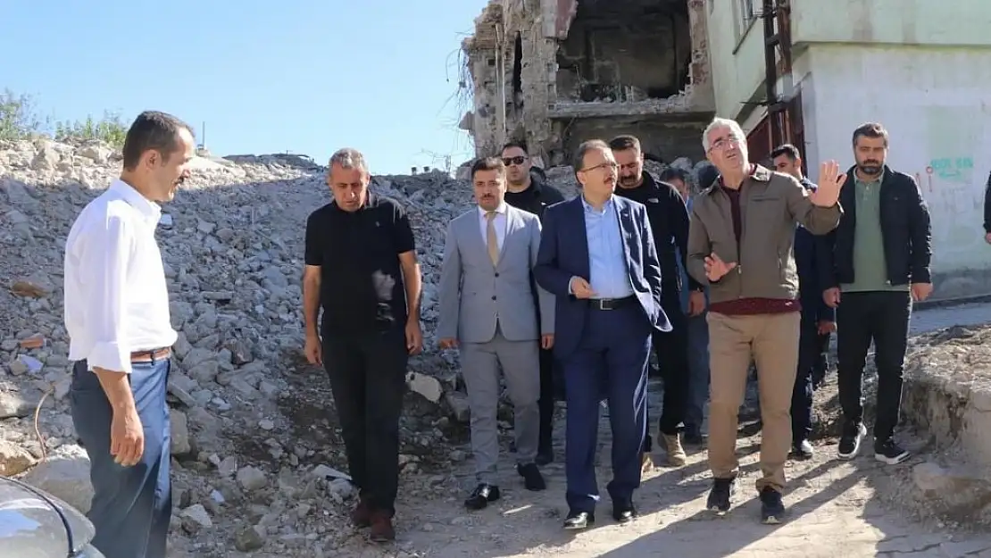 Vali Kızılkaya: '1.Etap Kentsel Dönüşümde Hedefimize Emin Adımlarla İlerliyoruz'