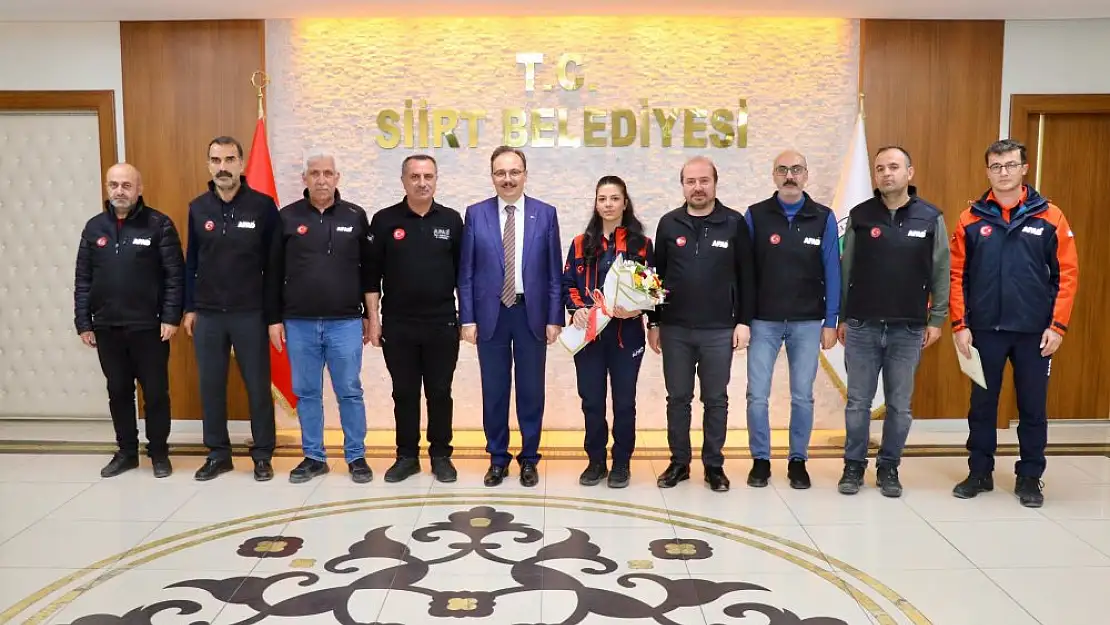 Vali Kızılkaya, AFAD Heyetini Kabul Etti