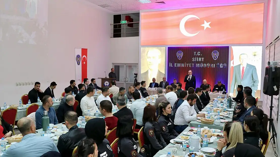 Vali Kızılkaya, Emniyet Teşkilatıyla İftar Programında Buluştu!
