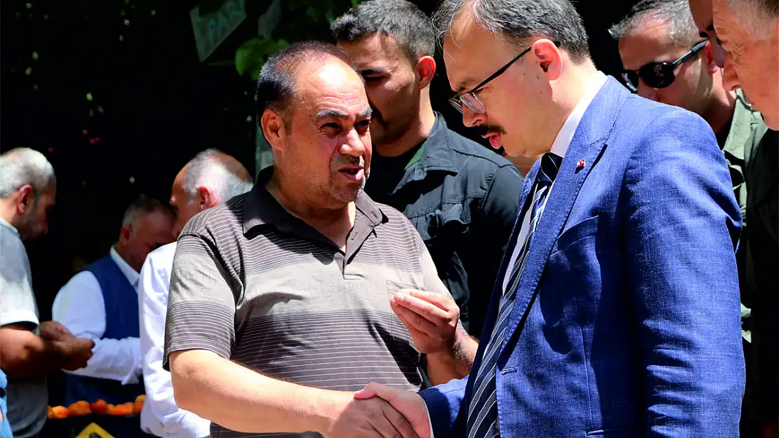 Vali Kızılkaya, Halk Ziyaretlerine Devam Ediyor