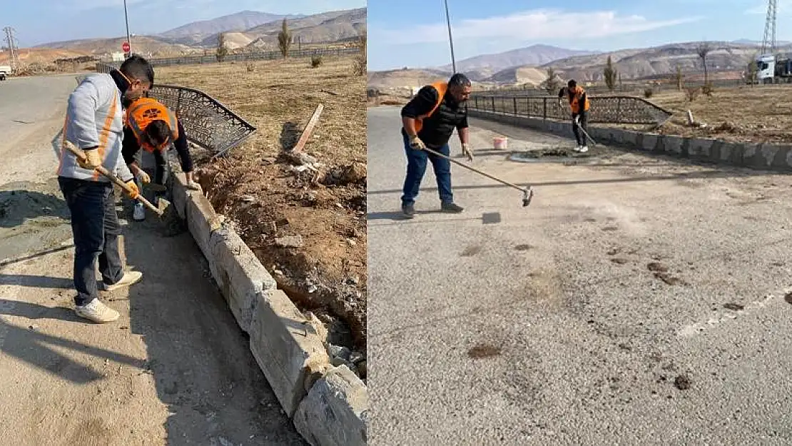 Vali Kızılkaya Talimatı Verdi ve Kavşakta Çalışmalar Başladı