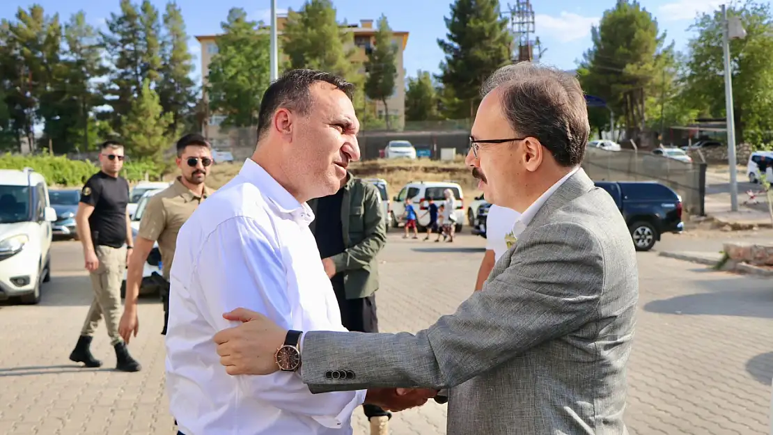 Vali Kızılkaya, Tuna Ailesine Taziyede Bulundu