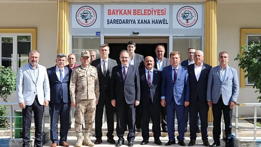 Vali Kızılkaya'dan Baykan İlçemize Ziyaret
