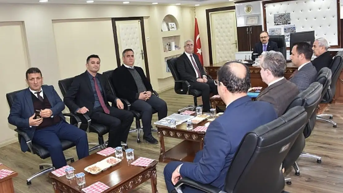 Vali Kızılkaya'dan Çevre Şehircilik ve İklim Değişikliği İl Müdürlüğüne Ziyaret