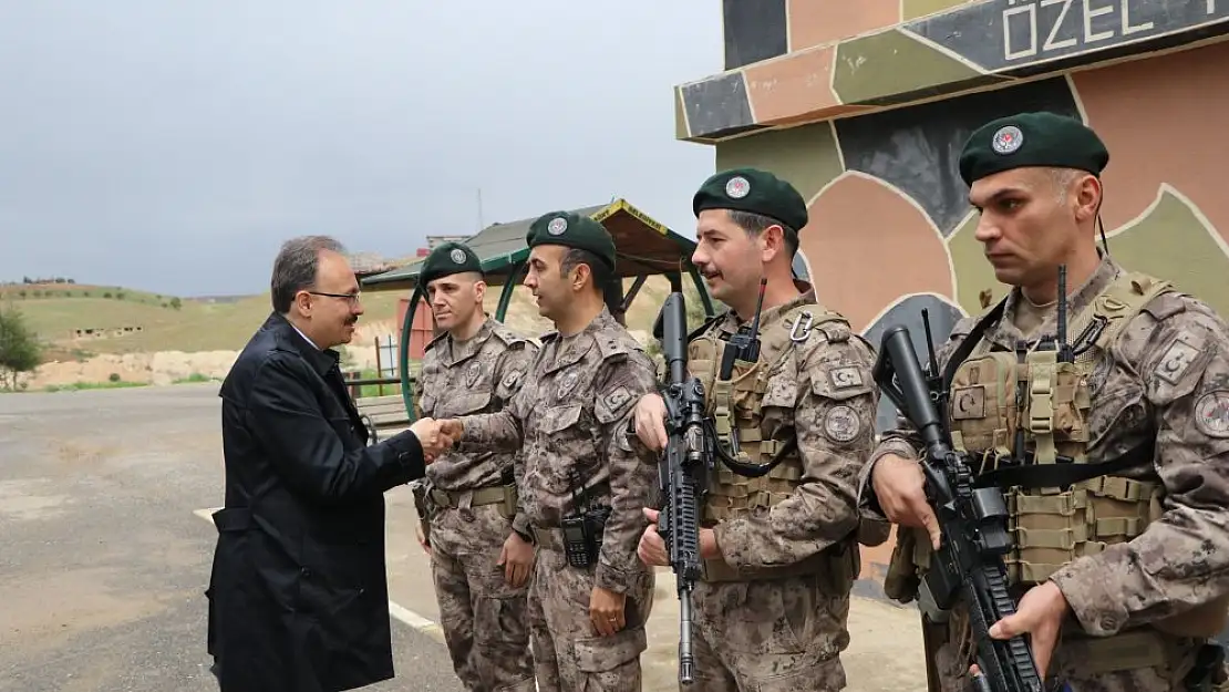 Vali Kızılkaya'dan Polis Haftasında Anlamlı Ziyaret