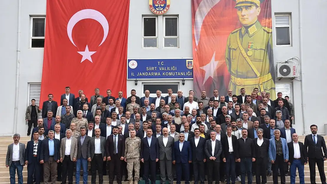 VALİ OSMAN HACIBEKTAŞOĞLU, GÜVENLİK KORUCULARIYLA BİR ARAYA GELDİ