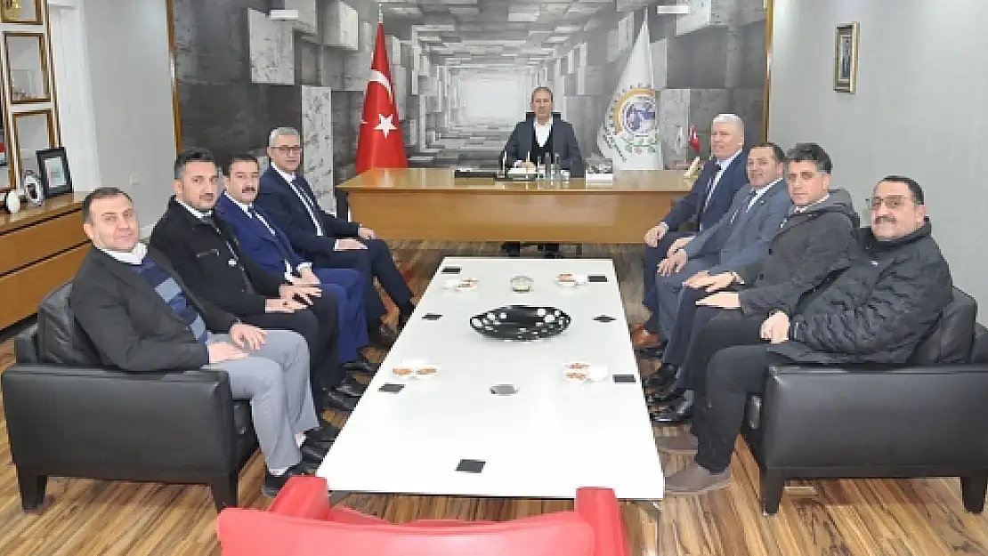 Vergi Haftasında Defterdarlık Heyetinden Siirt TSO'ya Ziyaret
