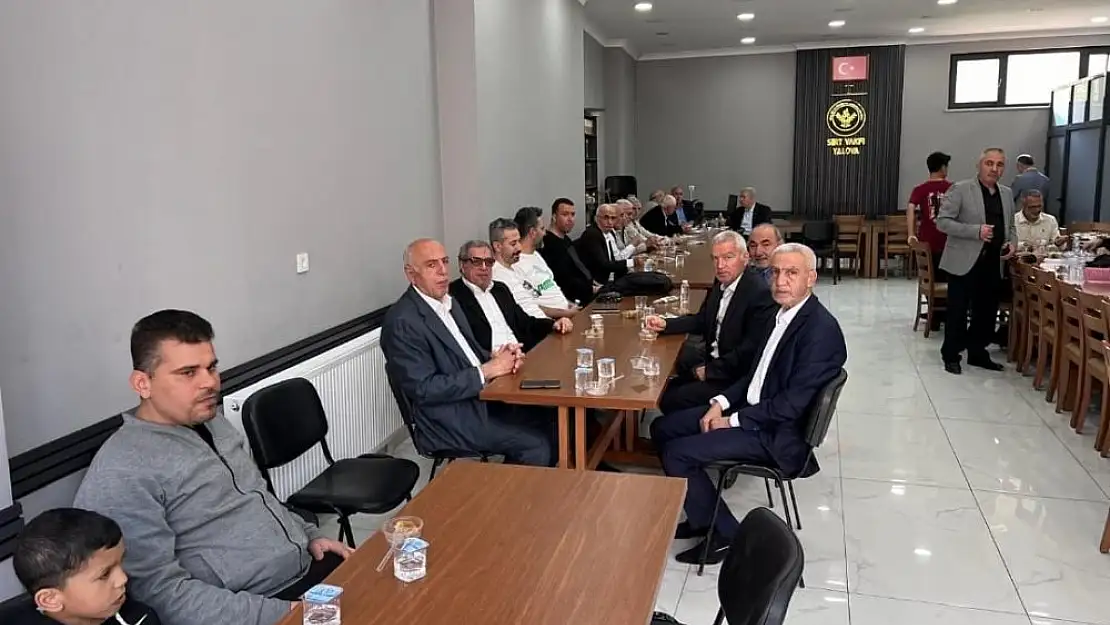Yalova Siirt Vakfında Bayramlaşma Yapıldı
