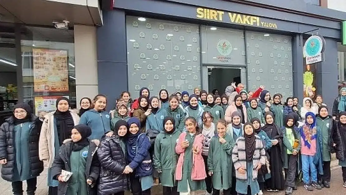 Yalova Siirtliler Vakfı, Hafız Kız İmam Hatip Ortaokulu Öğrencilerini Ağırladı