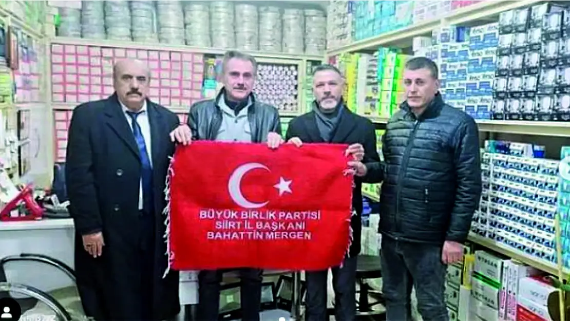 Yeniden Refah Partisi'nden Mergen'e Hayırlı Olsun Ziyareti