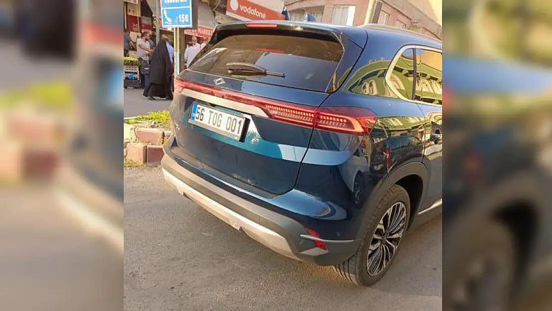 Yerli Otomobil TOGG Siirt Trafiğinde