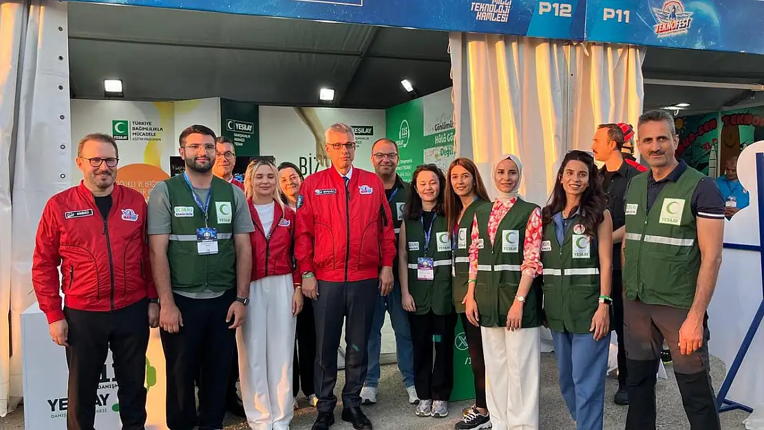 Yeşilay, Teknofest Adana'da Bağımlılıklara Dikkat Çekti