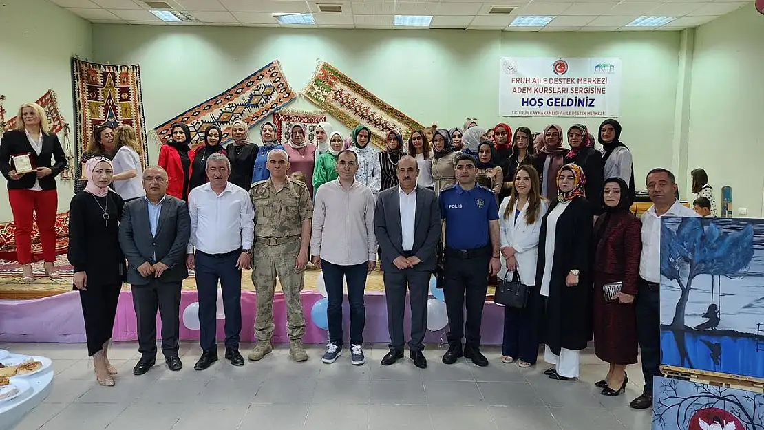 Yıl Sonu Sergileri Başladı, Eruh'ta Göz Kamaştıran Sergi