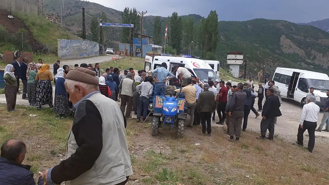 Yıldırım Çarpan Kızın İmdadına Ekipler Yetişti