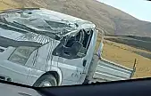 Siirt-Kurtalan Yolunda Araç Devrildi: 1 Kişi Yaralandı