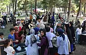 Siirt Millet Bahçesi'nde Aşure İkramı: Dayanışma ve Bereket Buluşması