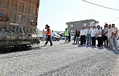 Siirt'te Asfalt Çalışmaları Hız Kesmeden Sürüyor