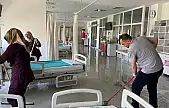 Siirt'te Hastanelerde Hijyen Çalışması Başlatıldı