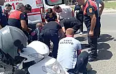 Siirt'te Otomobil ile Motokurye Çarpıştı: 1 Kişi Yaralandı