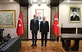 Siirt Valisi Kızılkaya, Türk Telekom İl Müdürü Ömer Ozan Kaçmış'ı Kabul Etti