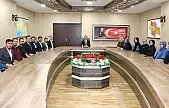 Vali Kızılkaya, TÜGVA Siirt İl Temsilciliği Heyetini Kabul Etti