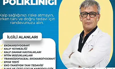 Özel Siirt Hayat Hastanesi'nden Önemli Hizmet! Kardiyoloji Polikliniği Hizmete Giriyor