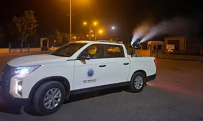 Siirt Belediyesi'nden Temizlik ve Haşereyle Mücadele Seferberliği