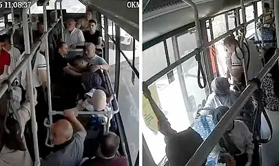Siirt Belediyesi Otobüs Şoföründen Örnek Davranış: Fenalaşan Yolcuyu Hastaneye Yetiştirdi