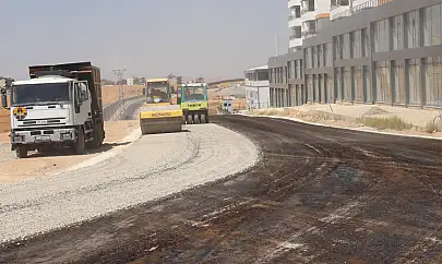 Siirt'te 1.330 Metrelik Yeni İmar Yolu Yolda